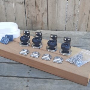 Afneembare bijbootbeugel